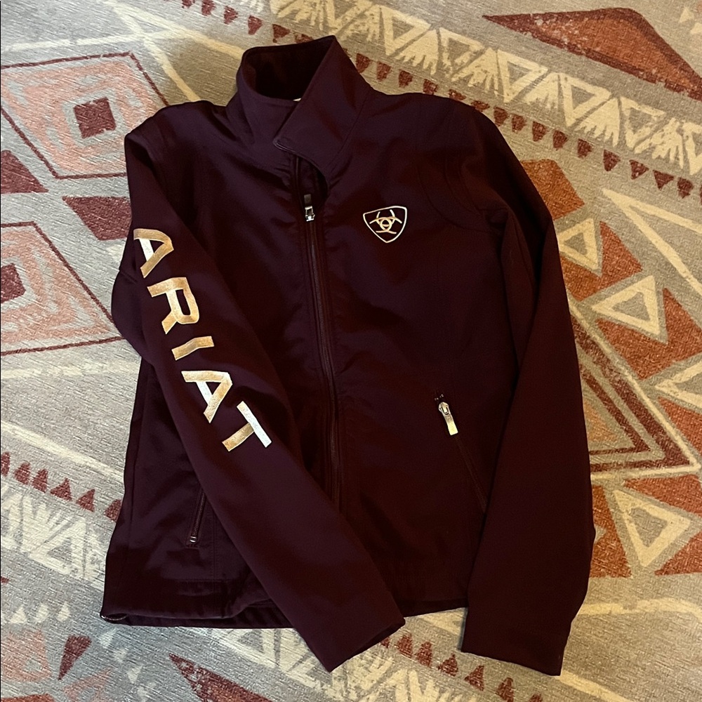 Ariat Dark Maroon Softshell Jacket